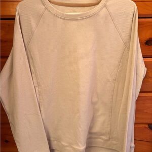 Avalanche Crewneck Sweater in Cream